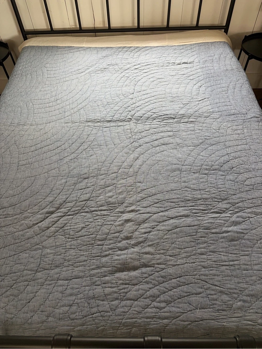 1930s-1940s Vintage Handmade Patchwork Multicolor Quilt 70x88 - Farmhouse